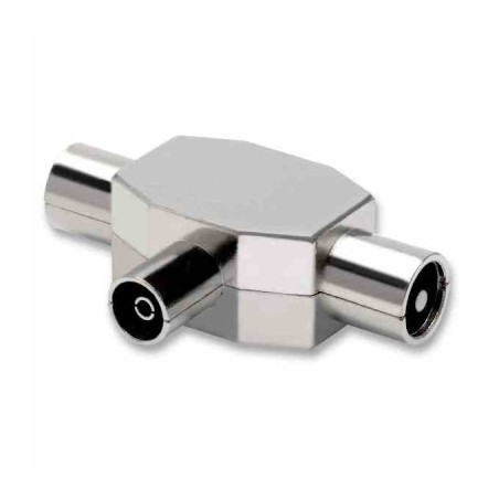 Adattatore Distributore Induttivo Segnale Antenna 2 Spine 1 75Ohm Iec (Rf92)