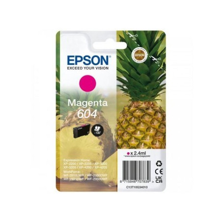 Cartuccia Originale T604 (C13T10G34010) Magenta