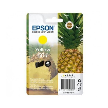 Cartuccia Originale T604 (C13T10G44010) Giallo