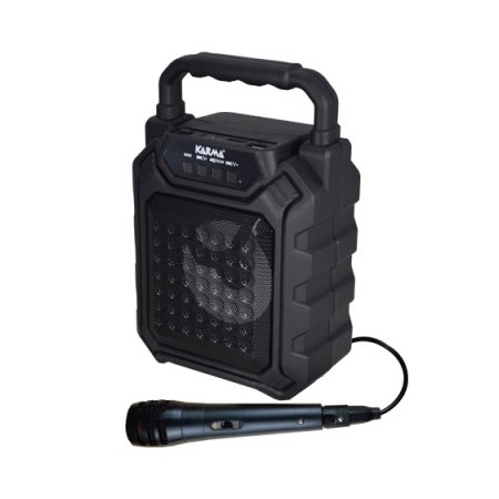 Cassa Audio Diffusore Amplificato Ricaricabile + Microfono (Hps 44) Nero