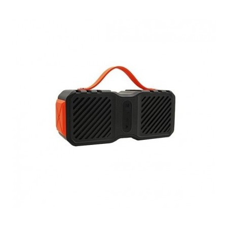 Cassa Mini Speaker Altoparlante Portatile Bluetooth 30W Nero/Arancione (33186)