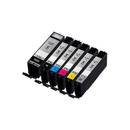 10.8ML With chip Canon MG5700,MG6800,MG7700CLI-571BKXL