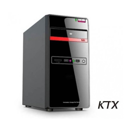 Case Tx-665U3 Matx Alimentatore 550W - Usb 3.0 - Nero / Rosso