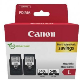 CARTUCCE ORIGINALE CANON CONFEZIONE DOPPIA NERO PG540L