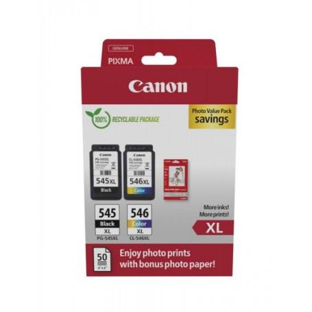 CARTUCCE ORIGINALE CANON MULTIPACK PG545XL/CL546XL  8286B011