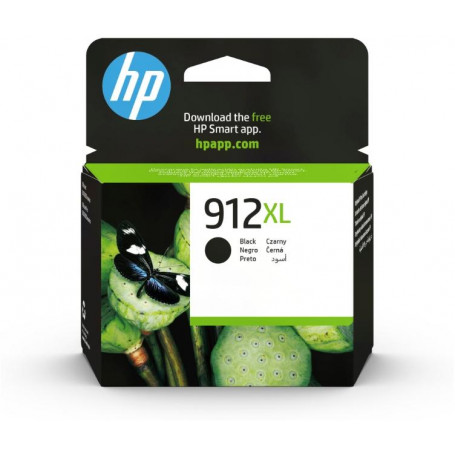 CARTUCCE ORIGINALE HP 912XL BLACK ALTA CAP