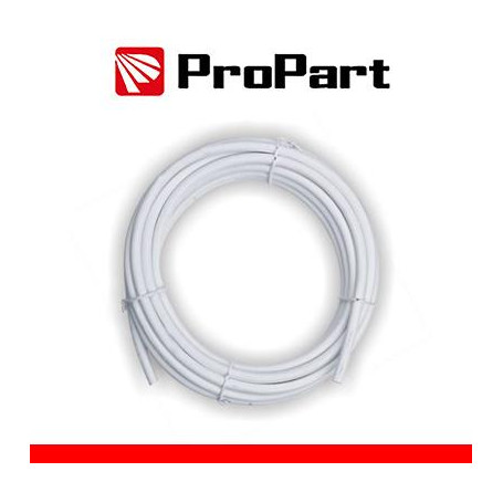 Rotolo cavo elettrico tripolare 25m H05VV-F3G 1.5mm bianco