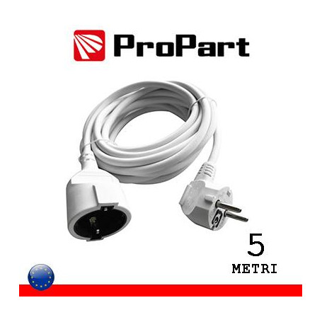 Prolunga lineare Schuko16A 5metri spina Schuko 16A