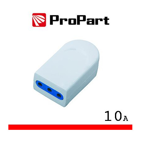 Presa 10A 2P+T polybag