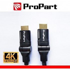 Cavo HDMI 2.0 High Speed 4K 3D Ether conn. 360° 5m SP-SP NER