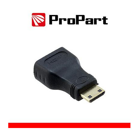Adattatore Spina HDMI Mini(tipo C)–Presa HDMI(19PIN) dorato