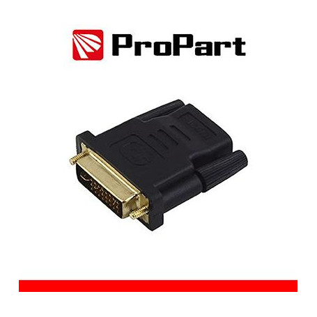 Adattatore Spina DVI Dual Link(24+1)-Presa HDMI(19PIN) dorat