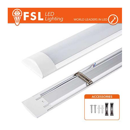 Plafoniera LED Lineare IP20 60cm 18W 1275LM 3000K