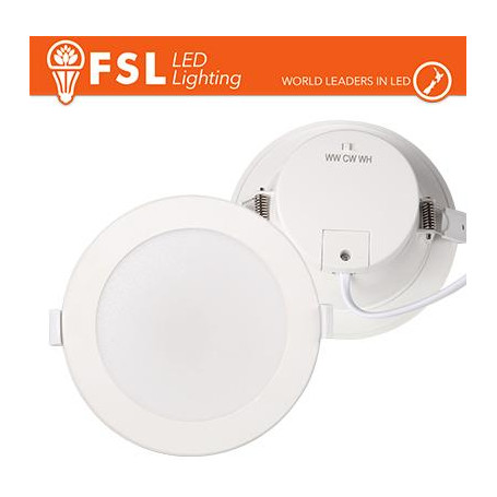 Faretto da incasso 7w 3white 220-240V, FORO:Φ7.5-8.5cm