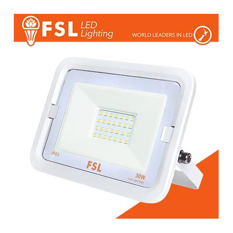 Proiettore per esterni Bianco 30W - IP65 115° 4000K