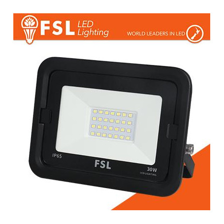 Proiettore per esterni Nero 30W - IP65 115° 6500K