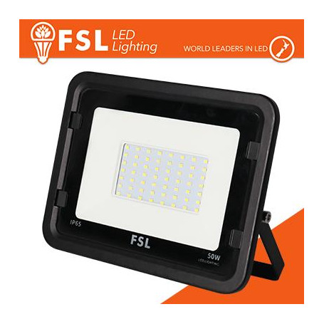 Proiettore per esterni Nero 50W - IP65 115° 6500K