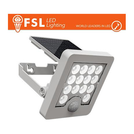 Faro da esterno solare con sensore di movimento 40w (4 led)