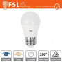 Lampada Sfera - 5,5W 3000K E27 
