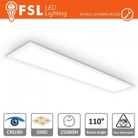 Pannello LED 30x120cm - 48W 4000K CRI80 EDGE-LIT