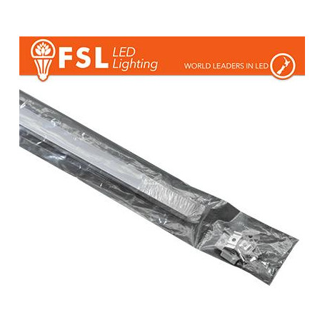 KIT PROFILO ALLUMINIO 6063 - U 2m SILVER - cover opale 2000*9.5*19.5