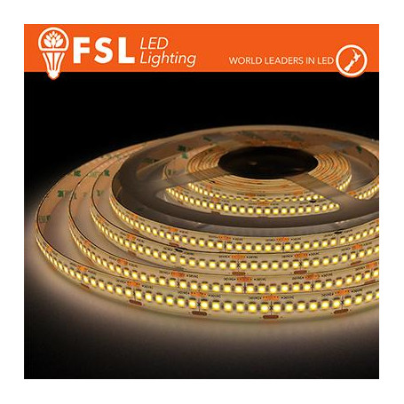 Striscia LED 5m IP65 SILICON 2835 24V - 16W/m 240led/m 6500K