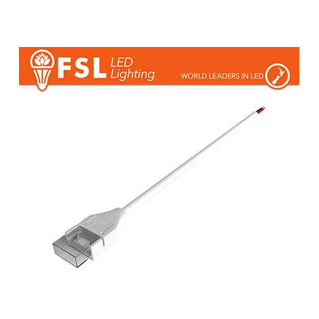 Cavo connettore 20cm, + fili spelati LED 220V