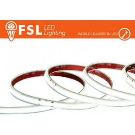 Striscia LED COB 5metri - IP65 6500K 24V 15W/m 1500lm/m CRI90
