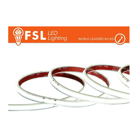 Striscia LED COB 5metri - IP65 6500K 24V 15W/m 1500lm/m CRI90