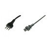 Cavo Alimentatore Tripolare Spina Ita 10A 1Mt (Lkc510)