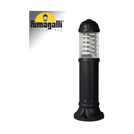 SAURO 800 NERO TRASP E27 FRANGILUCE RESINA - 80 cm