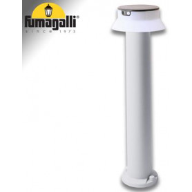 FELICE 800 BIANCO SOLAR LED Ø150 PIR CCT  SET RIFL. OPALE - 73 cm