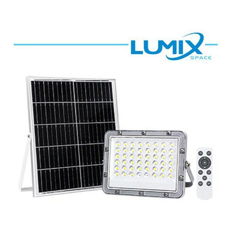 PROIETTORE SOLARE LED 60W + Crepuscolare