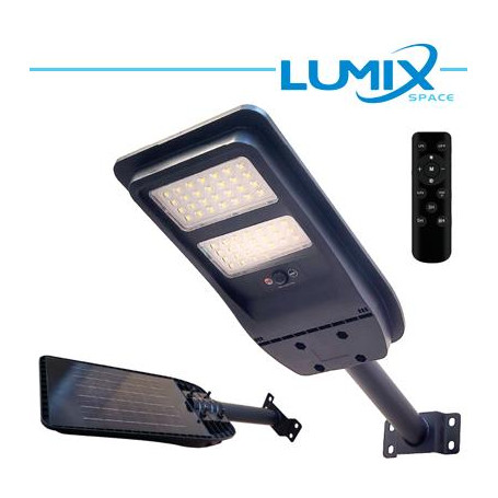 Faro solare LED senza fili con sensori, PALO INCLUSO 30cm