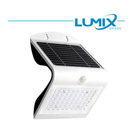 Lampada da parete LED solare senza fili con Sensori 500lm