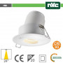 Faro direzionabile LED IP20 9W 3000K 700LM 24º FORO:95mm
