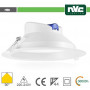 Downlight LED IP44 20W 3000K 1880LM 90º FORO:195-210mm