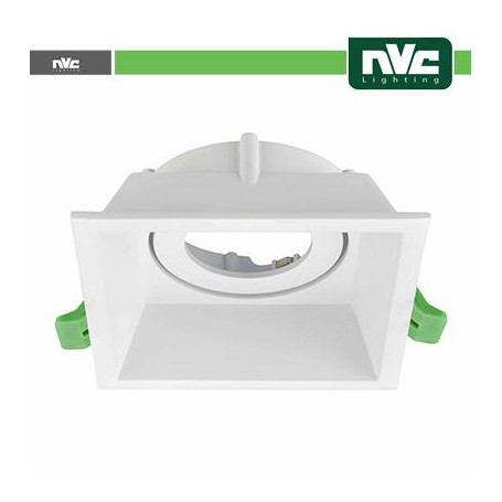 Ghiera orientabile anti abbagliamento foro 90*90mm BIANCO