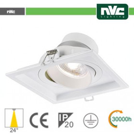 Incasso Multi lampada - 9w (1x9w) 3000k 720lm 24°