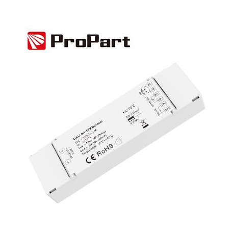 Dimmer DALI 1CH*10A, 0/1-10V 100-240VAC 