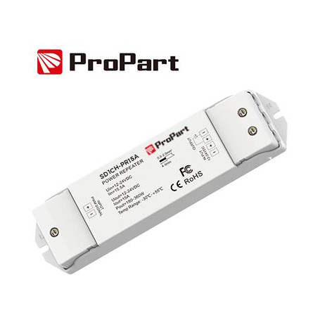 Amplificatore LED 1 Canale - 8A, 5-36VDC