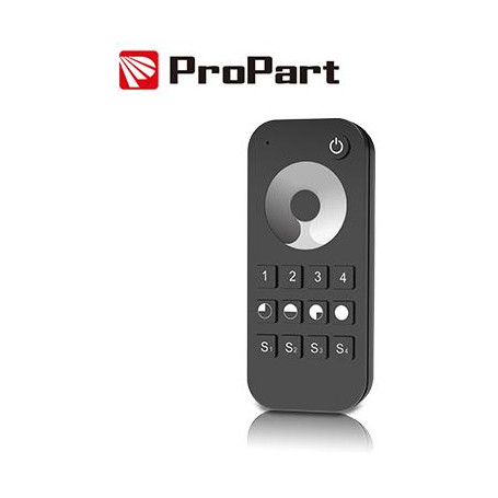 Telecomando RF 1 Canale - 4 Zone, 4 Scene, Touch Wheel, RF2.4G