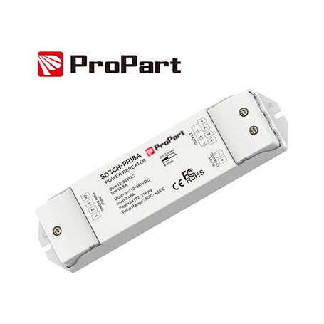 Amplificatore RGB 15A (3 canali da 5A) 12-60V