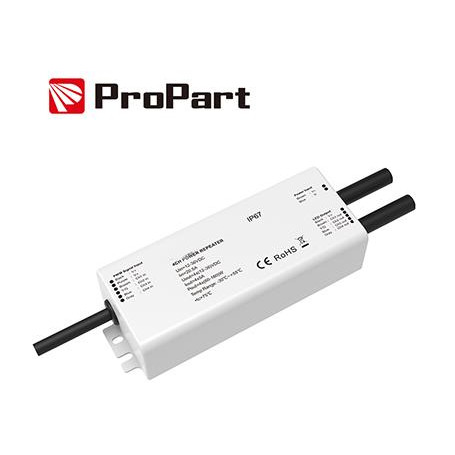 Amplificatore RGB/RGBW IP67 - 20A (4 Canali da 5A), 12-36V