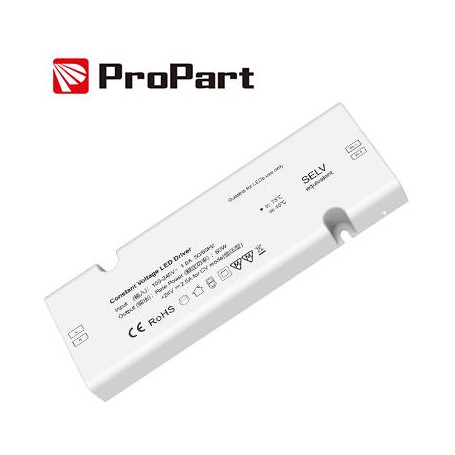Driver LED 1CH 60W 24V a tensione costante