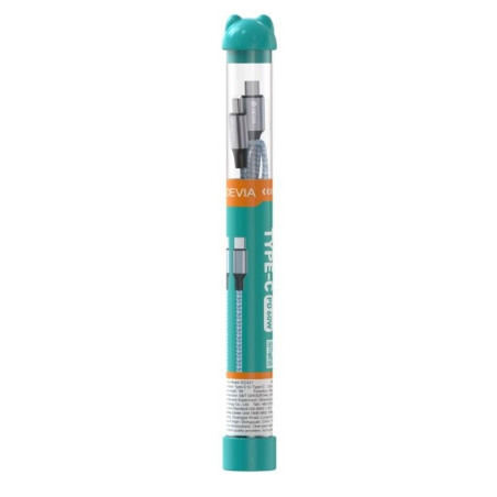 Cavo Bubble Tipo-C - C 3A 60W Per Carica Rapida Pd Nero (Detacc878B)