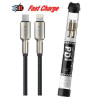 Cavo Dati Usb C - Lightning Con Espositore (Debfzalc096)