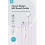Auricolari compatibili Apple Lightning con controlli e microfono
