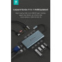 Leopard 11 In 1 HUB USB-C 3.1 to PD+USB-C+USB3.0*3+HDMI+VGA+RJ45+SD/TF+Audio3.5