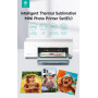 Stampante fotografica sublimazione + set pellicole e Toner